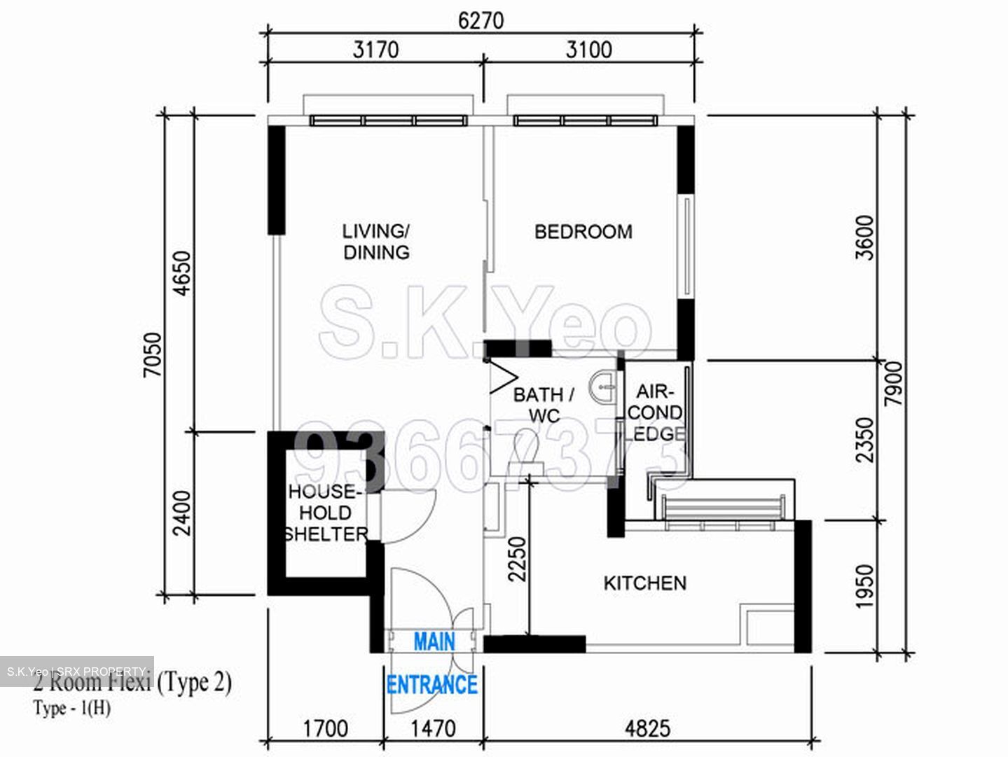 Blk 456A Fernvale Woods (Sengkang), HDB 2 Rooms #562139301